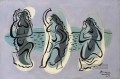 Trois femmes au bord d une plage 1924 kubist Pablo Picasso